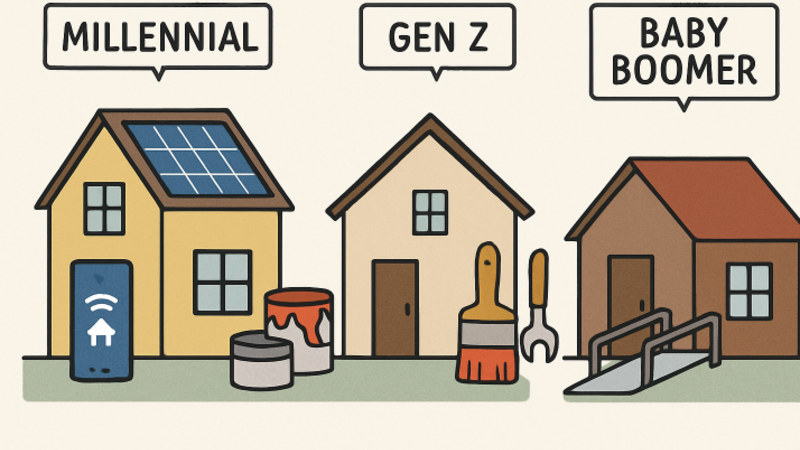 How Each Generation Shapes the Future of Home Improvement